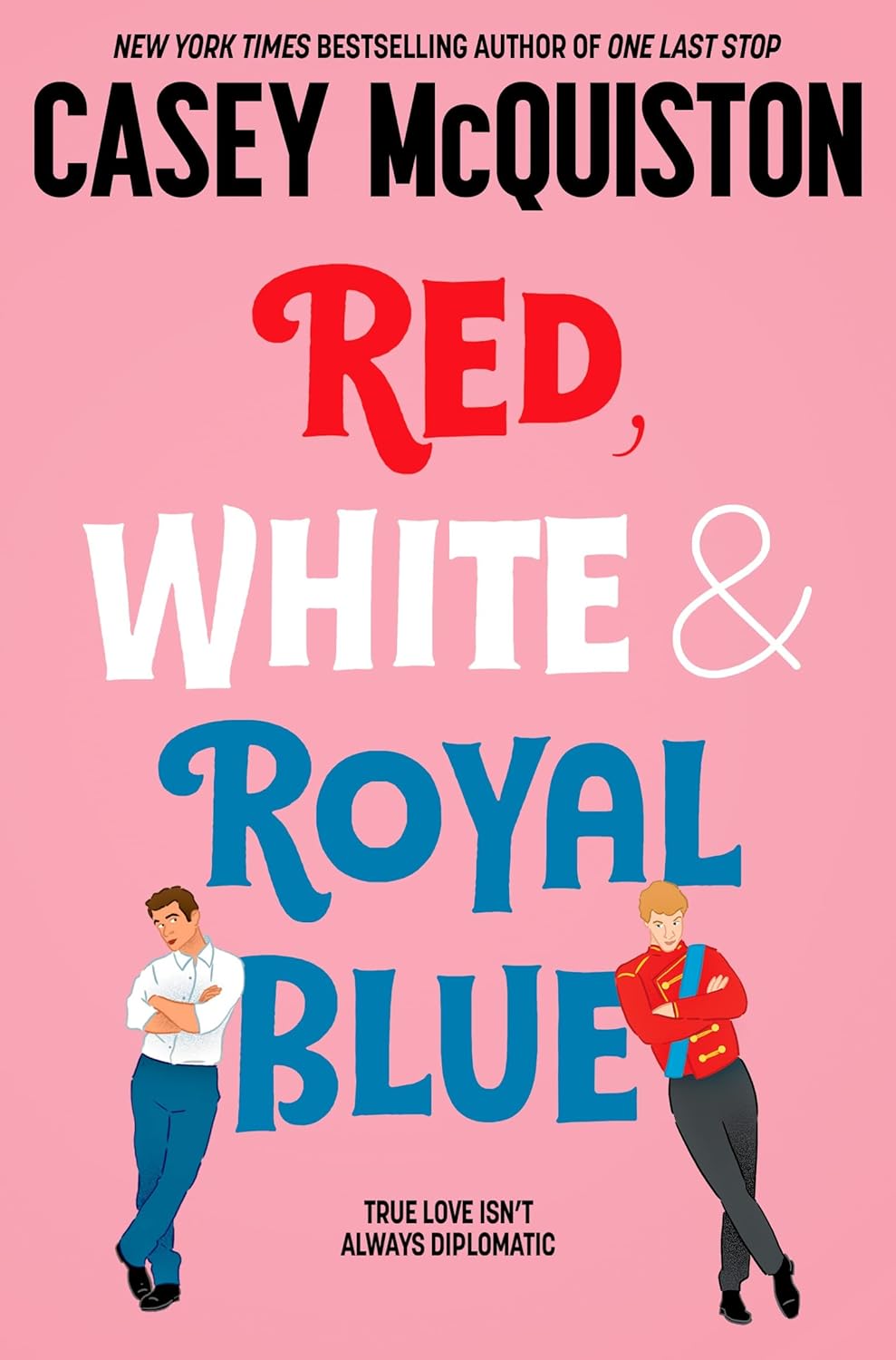 Обкладника "Red, White & Royal Blue" Обкладинка "Red, White & Royal Blue"