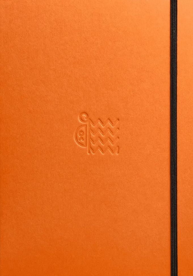 Обкладника "Скетчбук «Морквяний»" Обкладинка "Скетчбук «Морквяний»"