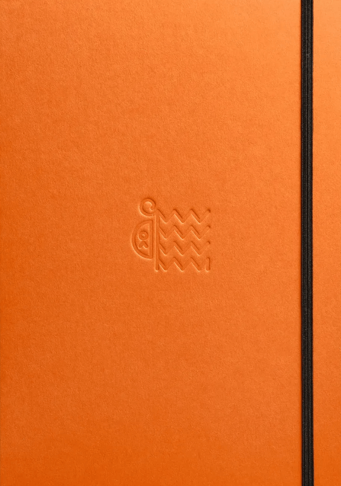 Скетчбук «Морквяний»