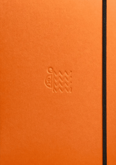 Скетчбук «Морквяний»