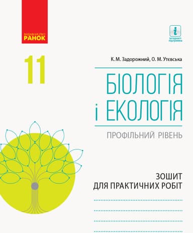 Біологія і екологія. Зошит для практичних робіт. 11 клас (профільний рівень)