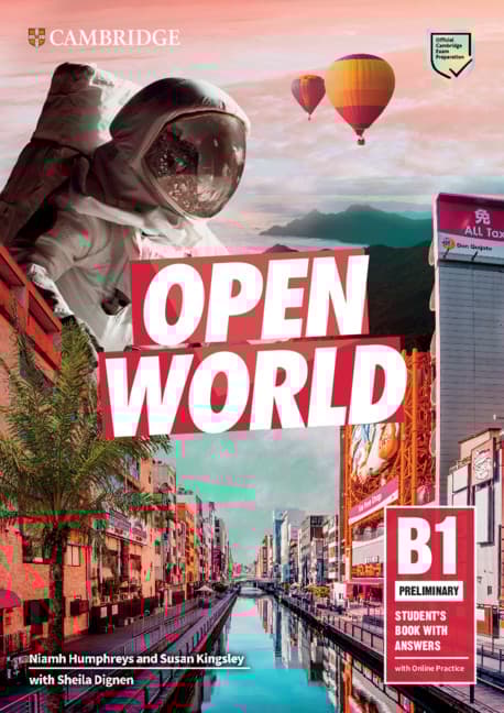Обкладника "Open World Preliminary. Student's Book with Answers + Online Practice" Обкладинка "Open World Preliminary. Student's Book with Answers + Online Practice"