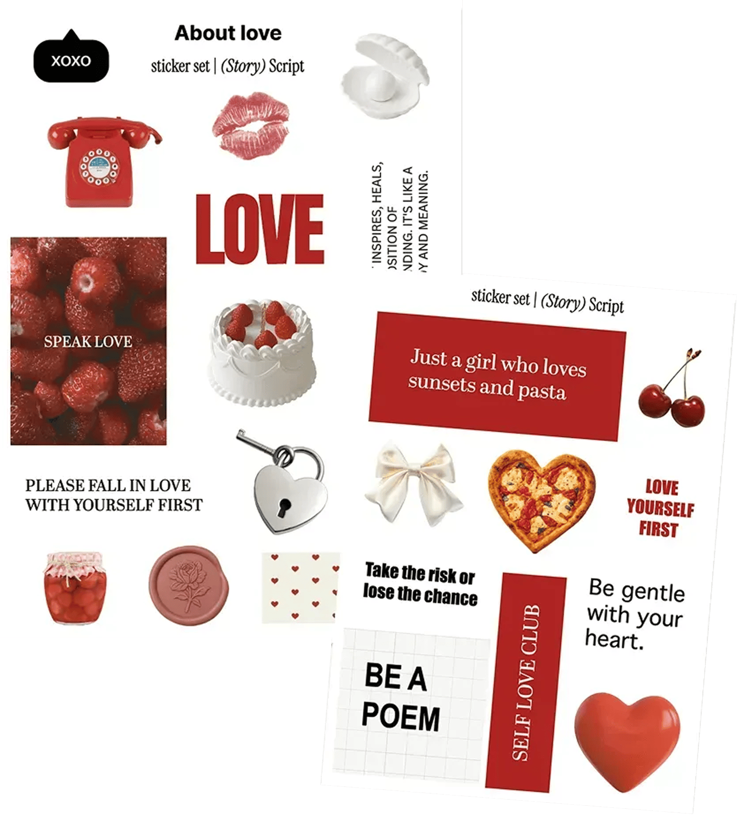 Стікери «About Love»