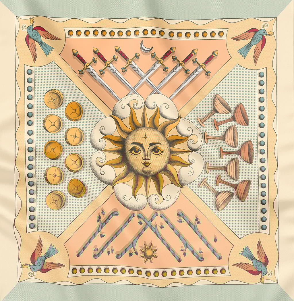 Обкладника "Хустка «Arkana Solis»" Обкладинка "Хустка «Arkana Solis»"