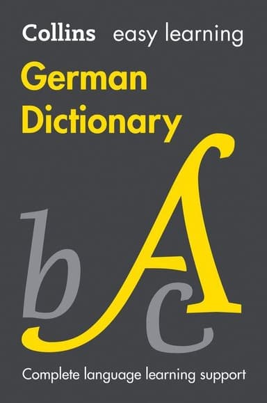 Collins Easy Learning: German Dictionary