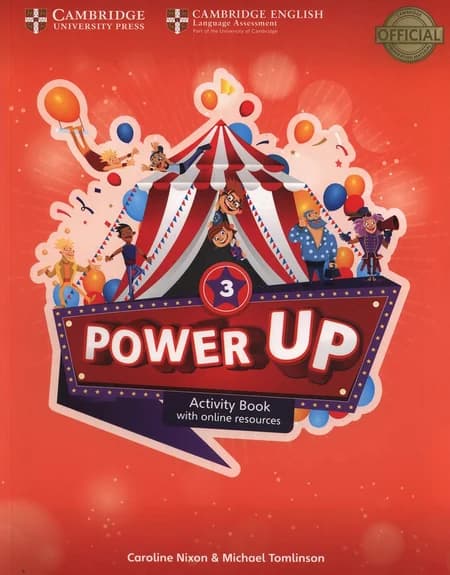 Обкладника "Power Up. Level 3. Activity Book with Online Resources and Home Booklet" Обкладинка "Power Up. Level 3. Activity Book with Online Resources and Home Booklet"