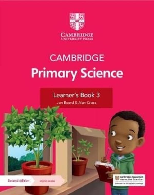 Обкладника "Cambridge Primary Science (2nd Edition). Learner's Book 3 with Digital Access (1 Year)" Обкладинка "Cambridge Primary Science (2nd Edition). Learner's Book 3 with Digital Access (1 Year)"
