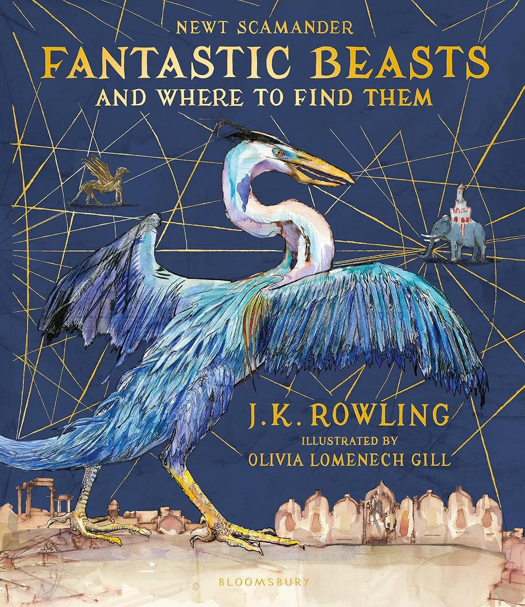 Обкладника "Fantastic Beasts and Where to Find Them. Illustrated Edition" Обкладинка "Fantastic Beasts and Where to Find Them. Illustrated Edition"