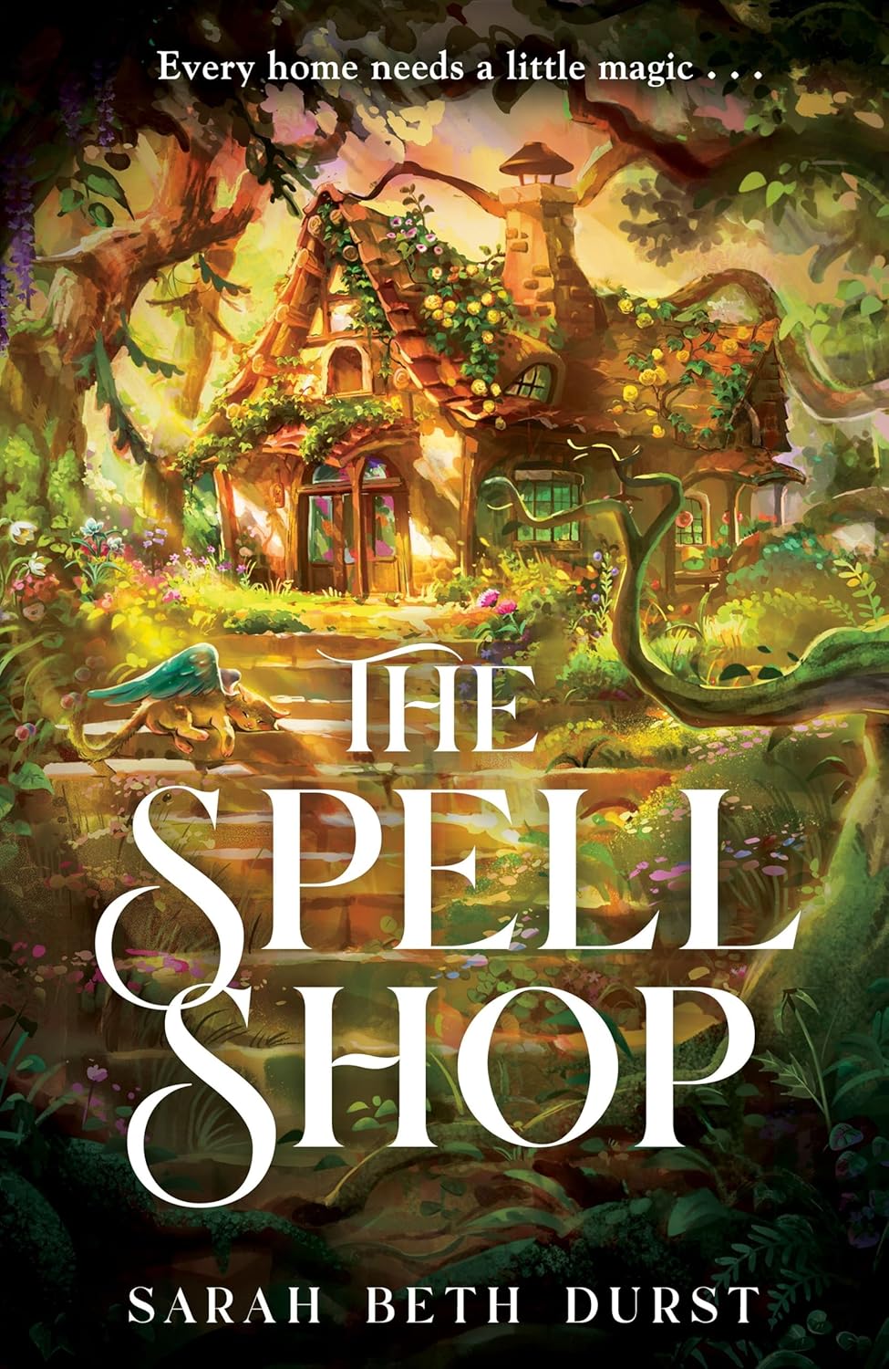 Обкладника "The Spellshop" Обкладинка "The Spellshop"