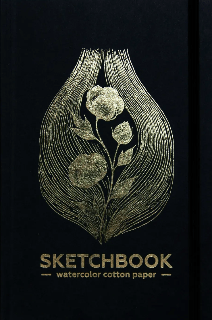 Обкладника "Скетчбук «Квітка Бавовни»" - 1 Фото Превью "Скетчбук «Квітка Бавовни»" - Фото №1