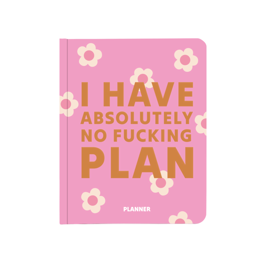 Блокнот для планування "I HAVE ABSOLUTELY NO PLAN" рожевий