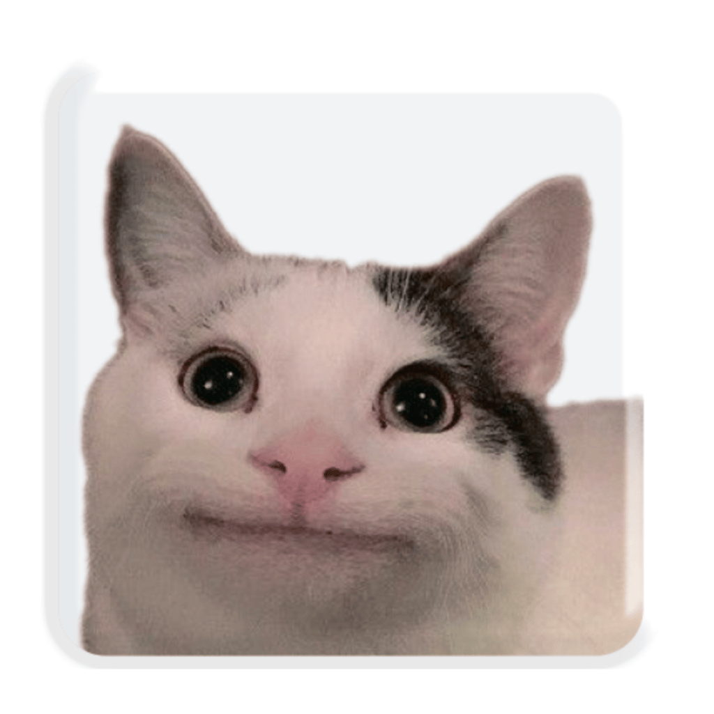 Обкладника "3D стікер «Мда»" Обкладинка "3D стікер «Мда»"