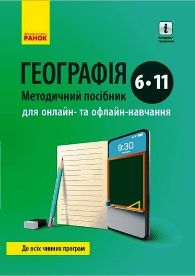 Географія. Методичний посібник 6-11 класи