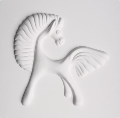 Гіпсова картина «Коник»