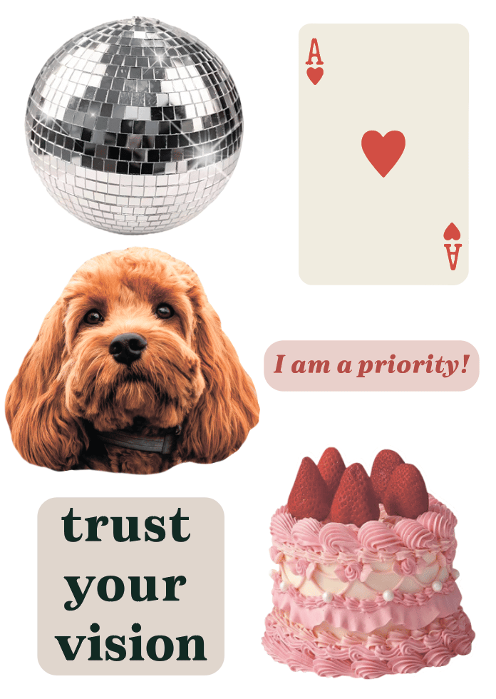 Стікерпак 3Д «I am priority»