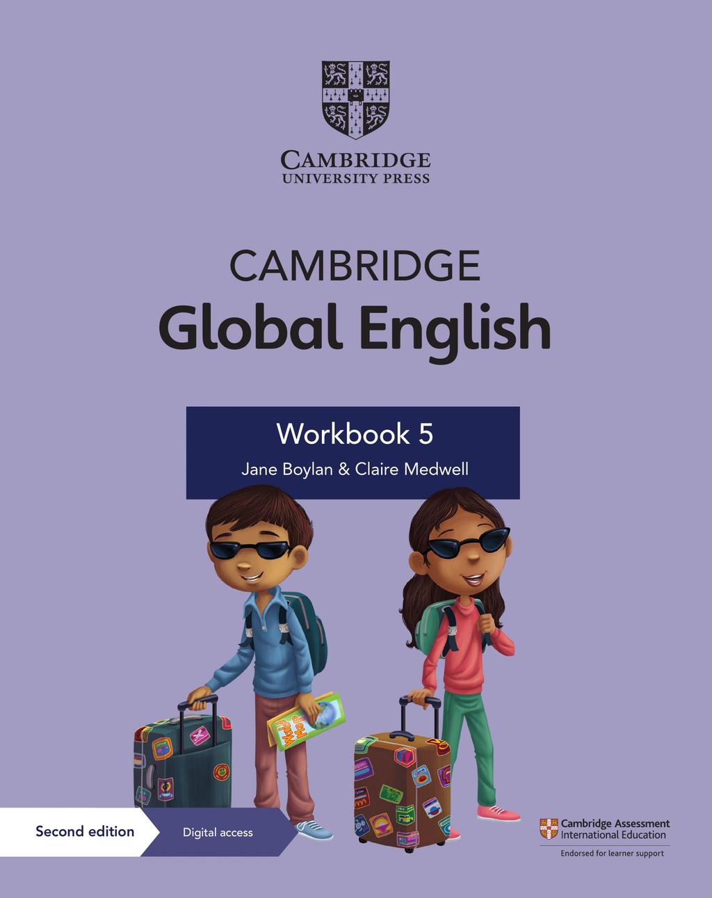 Обкладника "Cambridge Global English (2nd Edition). Workbook 5 with Digital Access (1 Year)" Обкладинка "Cambridge Global English (2nd Edition). Workbook 5 with Digital Access (1 Year)"