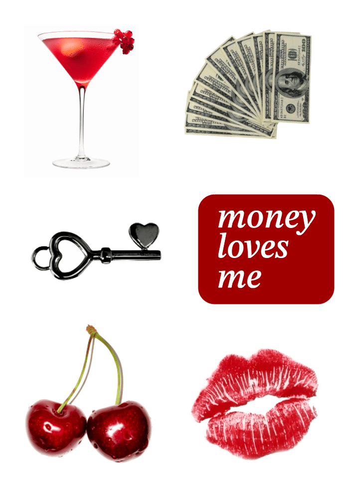 Стікерпак 3Д «Money loves me»