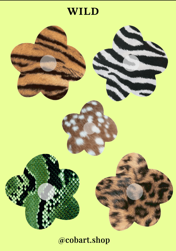 Обкладника "Об'ємні стікери «Wild»" - 1 Фото Превью "Об'ємні стікери «Wild»" - Фото №1