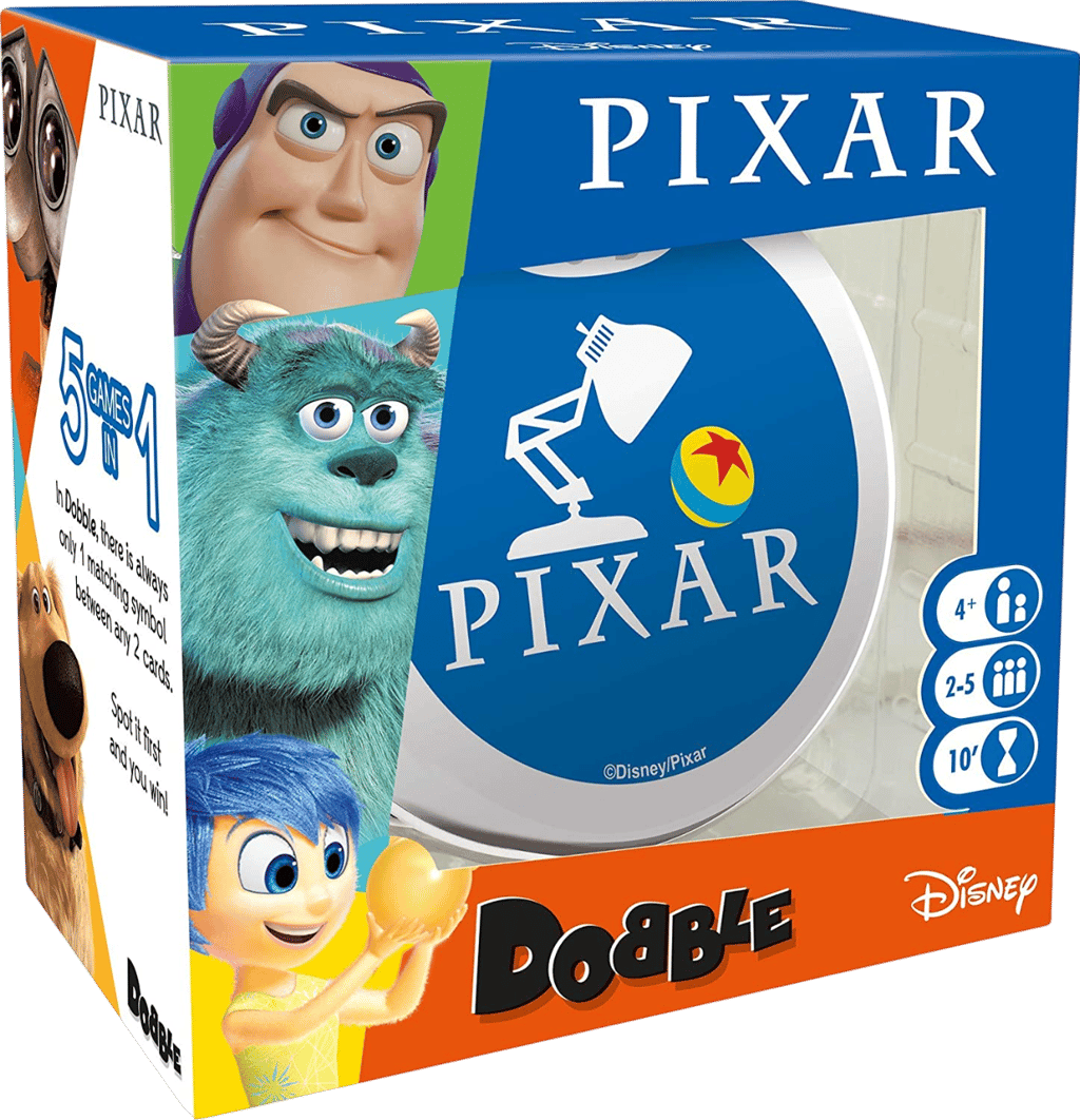 Обкладника "Dobble Pixar" Обкладинка "Dobble Pixar"