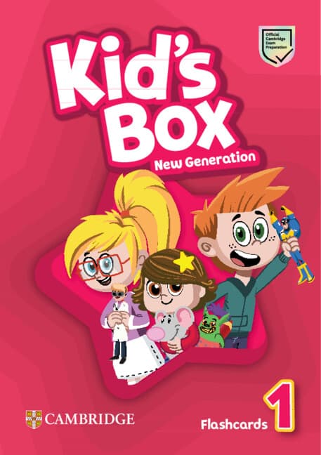 Kid's Box New Generation 1. Flashcards (pack of 98)