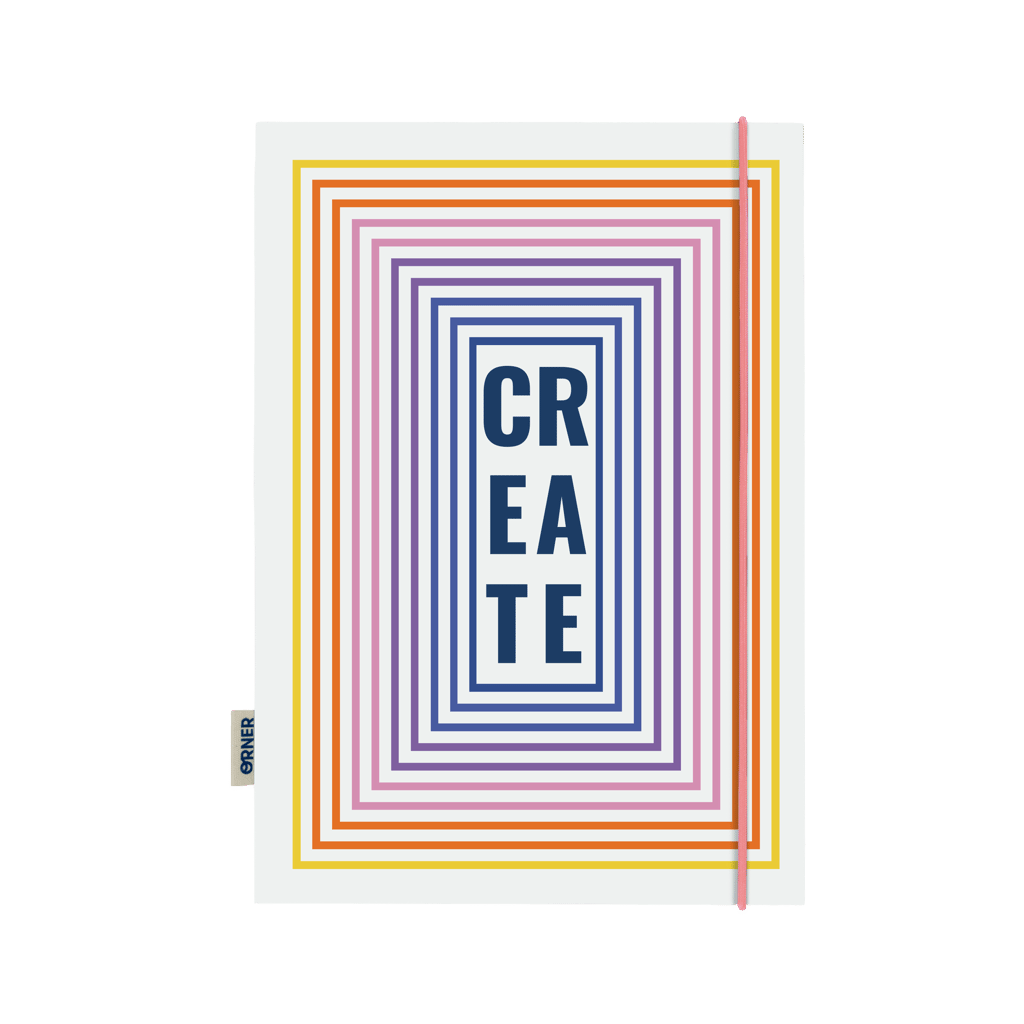 Обкладника "Скетчбук «Create» кольоровий" Обкладинка "Скетчбук «Create» кольоровий"