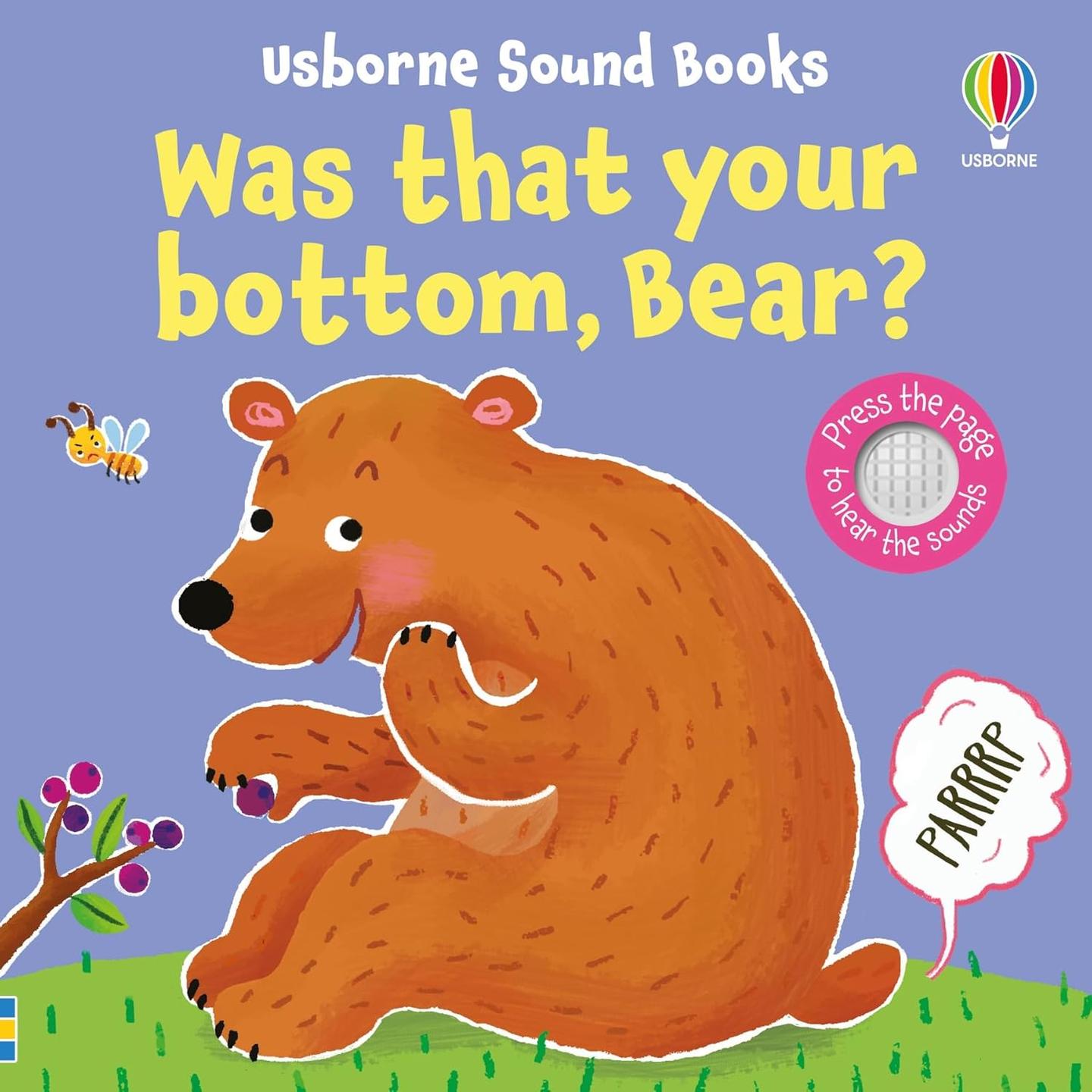 Sound Books: Was That Your Bottom, Bear?