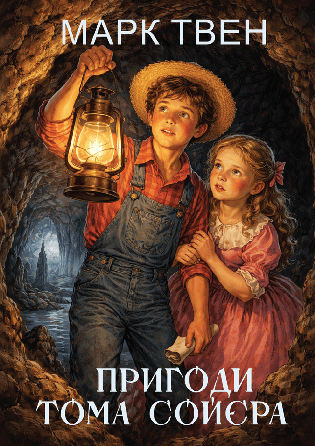 Обкладника "Пригоди Тома Сойєра" Обкладинка "Пригоди Тома Сойєра"