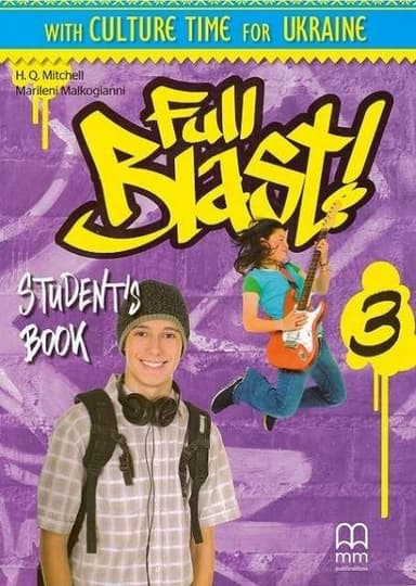 Full Blast! 3. Student's Book (Ukrainian Edition)