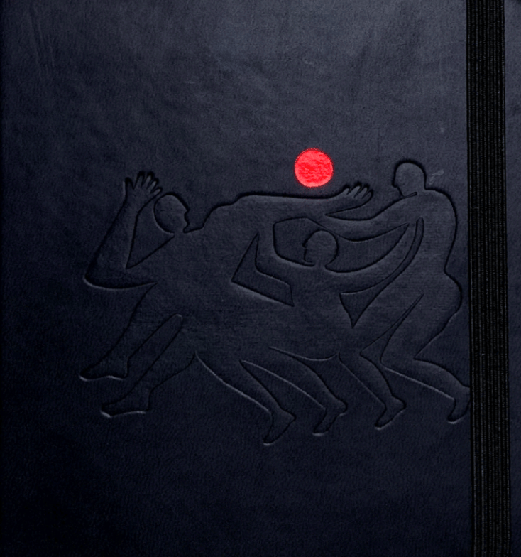 Обкладника "Скетчбук «Танець» квадратний" Обкладинка "Скетчбук «Танець» квадратний"