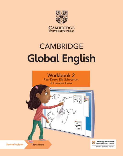 Обкладника "Cambridge Global English (2nd Edition). Workbook 2 with Digital Access (1 Year)" Обкладинка "Cambridge Global English (2nd Edition). Workbook 2 with Digital Access (1 Year)"