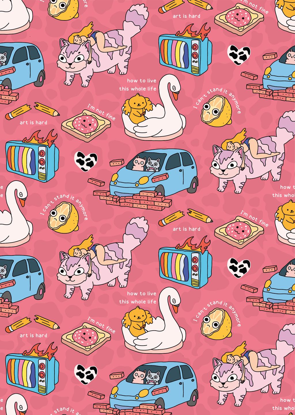 Обкладника "Скетчбук «Екзистенційний» на пружині A6" - 1 Фото Превью "Скетчбук «Екзистенційний» на пружині A6" - Фото №1