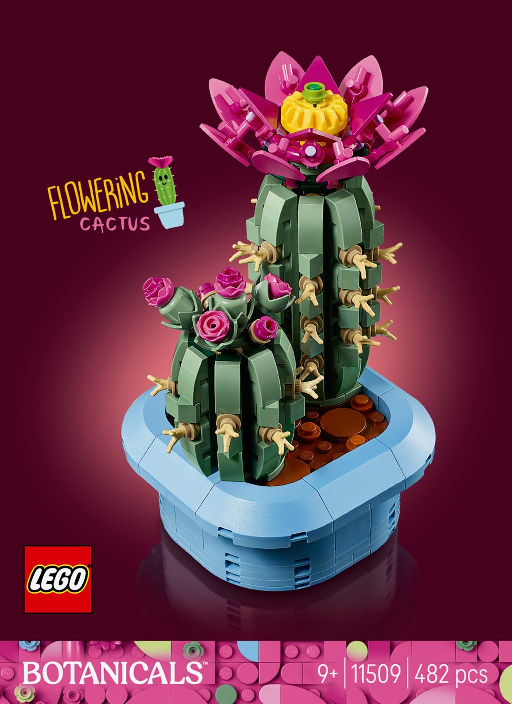 Обкладника "Конструктор LEGO Цвітіння кактуса" Обкладинка "Конструктор LEGO Цвітіння кактуса"