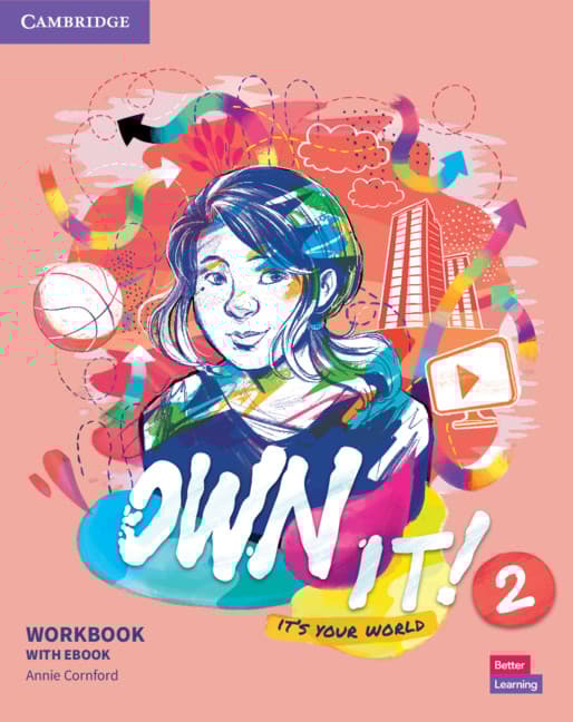 Обкладника "Own it! Level 2. Workbook with eBook" Обкладинка "Own it! Level 2. Workbook with eBook"