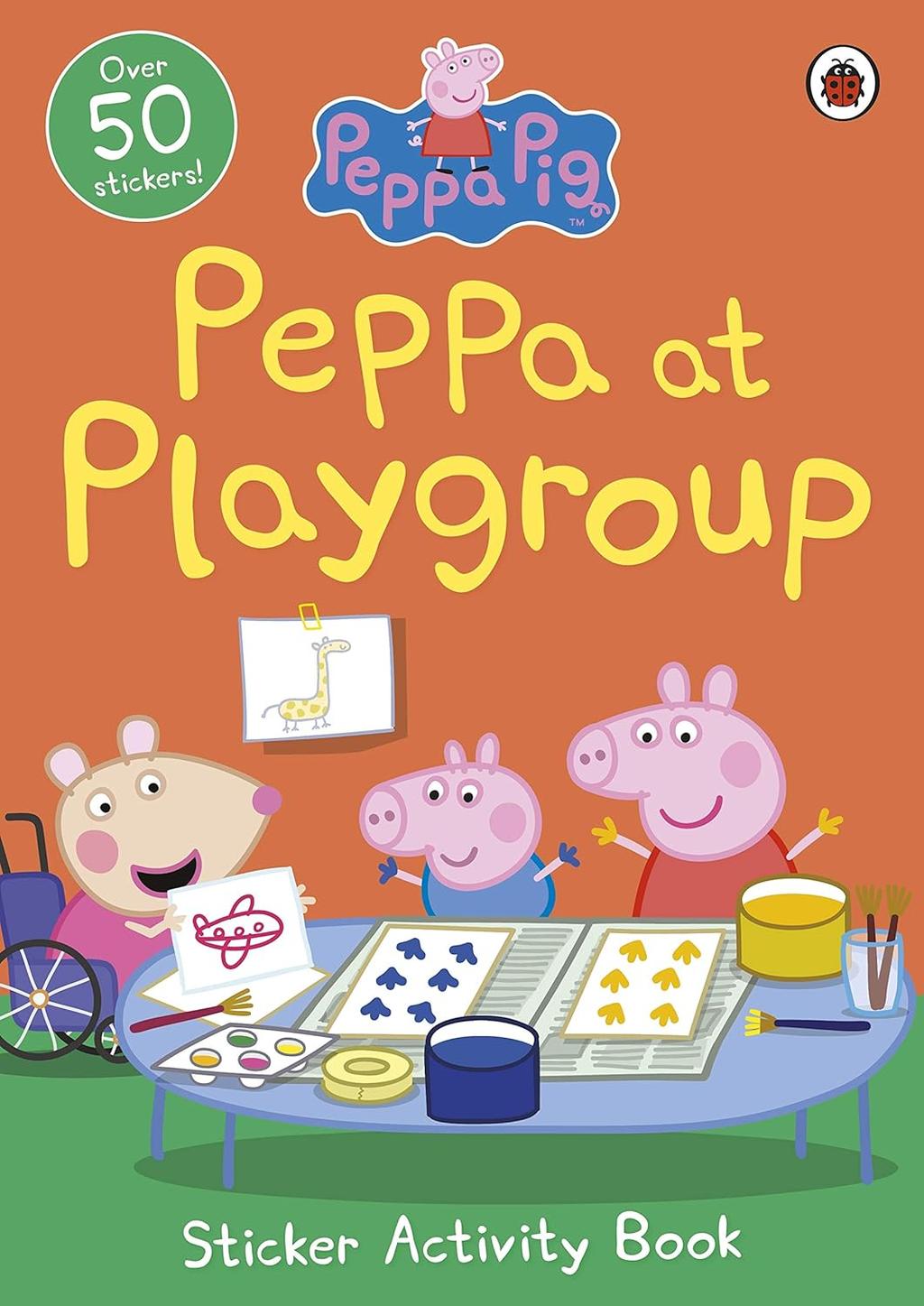 Обкладника "Peppa Pig: Peppa at Playgroup Sticker Activity Book" - 1 Фото Превью "Peppa Pig: Peppa at Playgroup Sticker Activity Book" - Фото №1