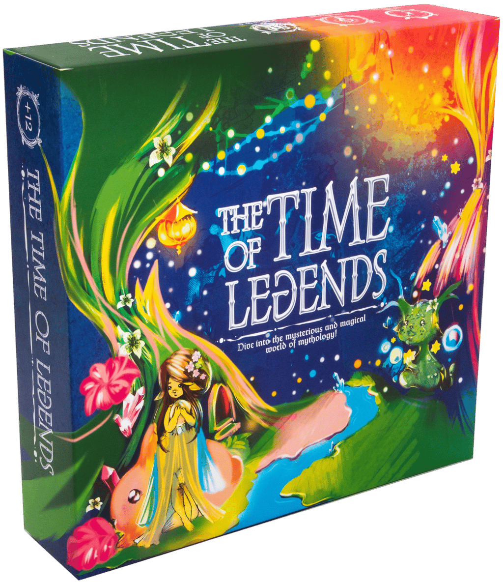Обкладника "Гра розважальна «The time of legends»" Обкладинка "Гра розважальна «The time of legends»"