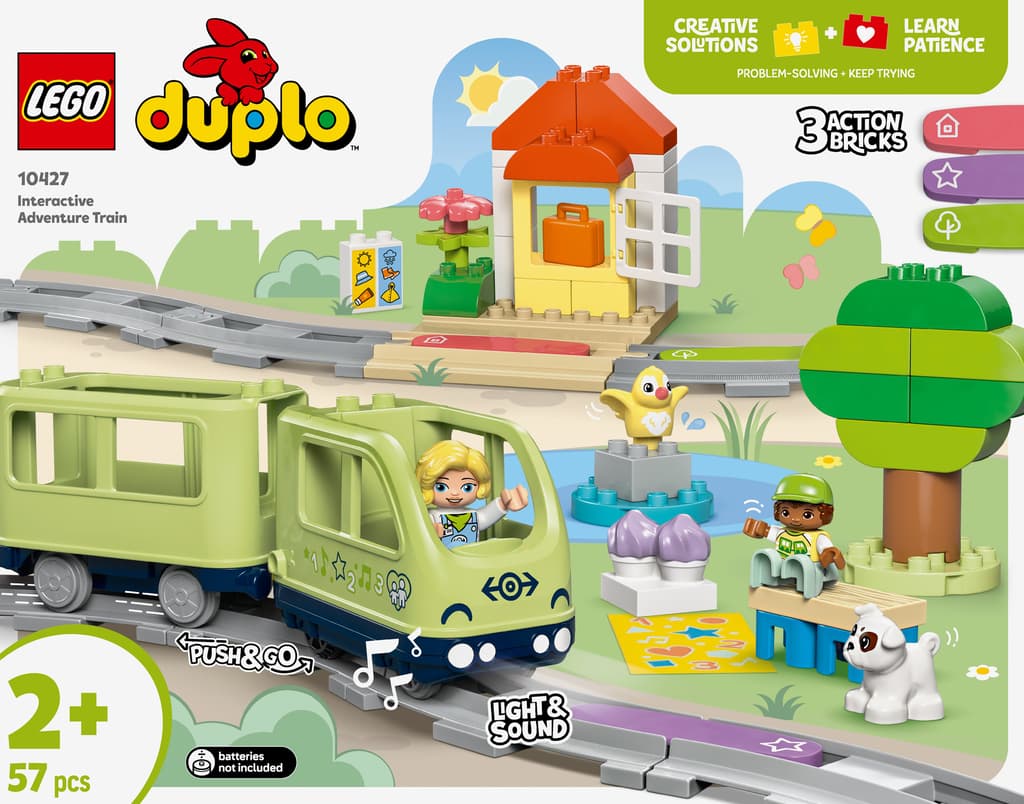 Обкладника "Конструктор LEGO Інтерактивний пригодницький потяг" Обкладинка "Конструктор LEGO Інтерактивний пригодницький потяг"