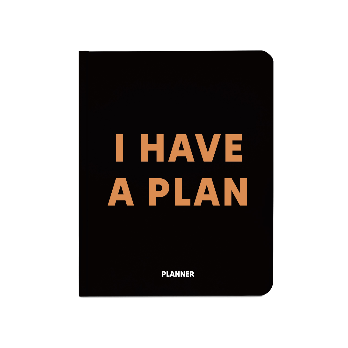 Блокнот для планування "I HAVE A PLAN" чорний