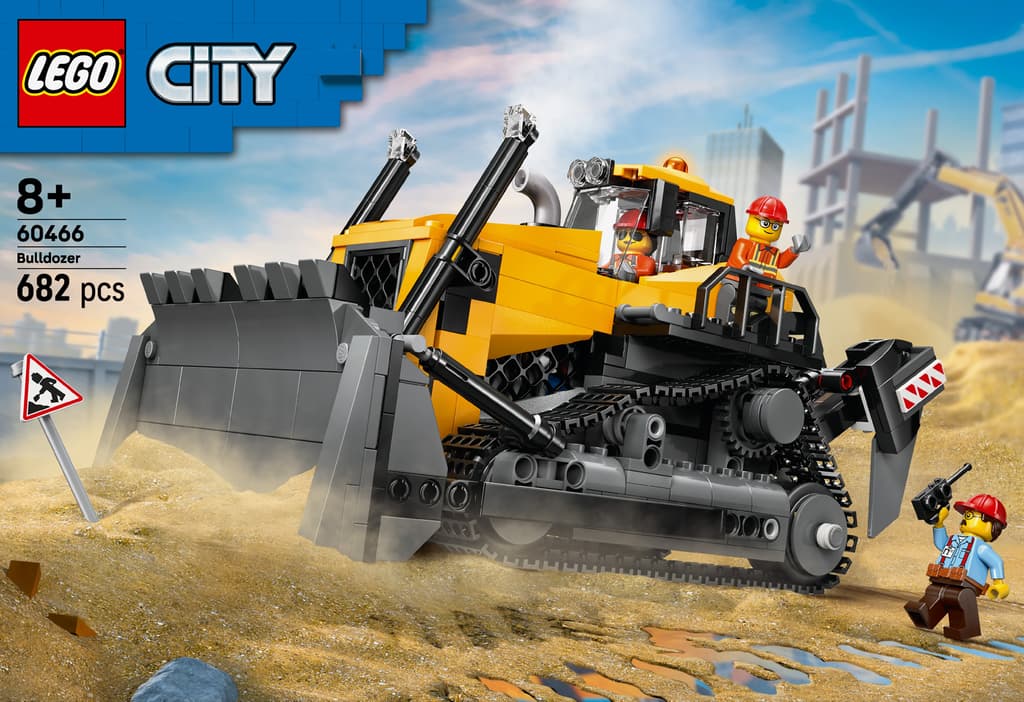 Обкладника "Конструктор LEGO Жовтий бульдозер" Обкладинка "Конструктор LEGO Жовтий бульдозер"