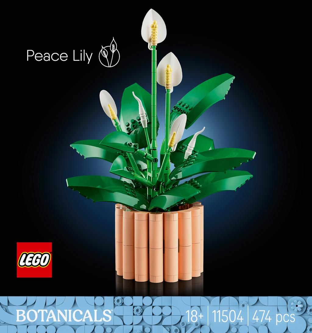 Обкладника "Конструктор LEGO Спатифілум" Обкладинка "Конструктор LEGO Спатифілум"