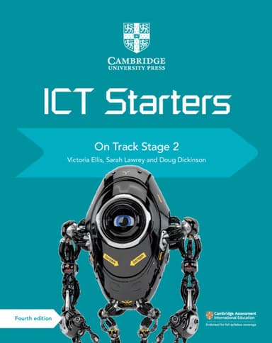 Cambridge ICT. Starters On Track: Stage 2