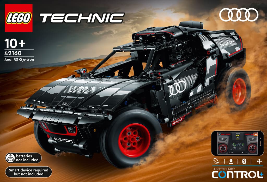 Обкладника "Конструктор LEGO Audi RS Q e-tron" Обкладинка "Конструктор LEGO Audi RS Q e-tron"