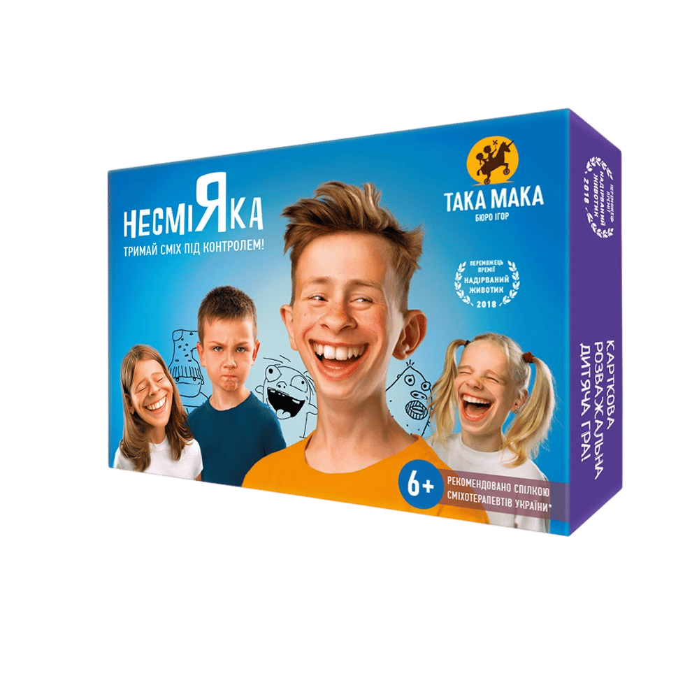 Гра настільна «Несміяка 6+»