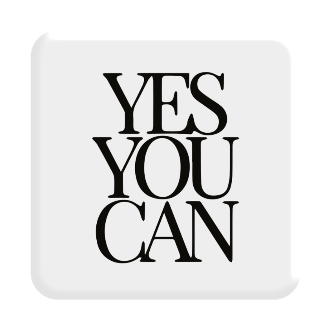 3D стікер «Yes you can»