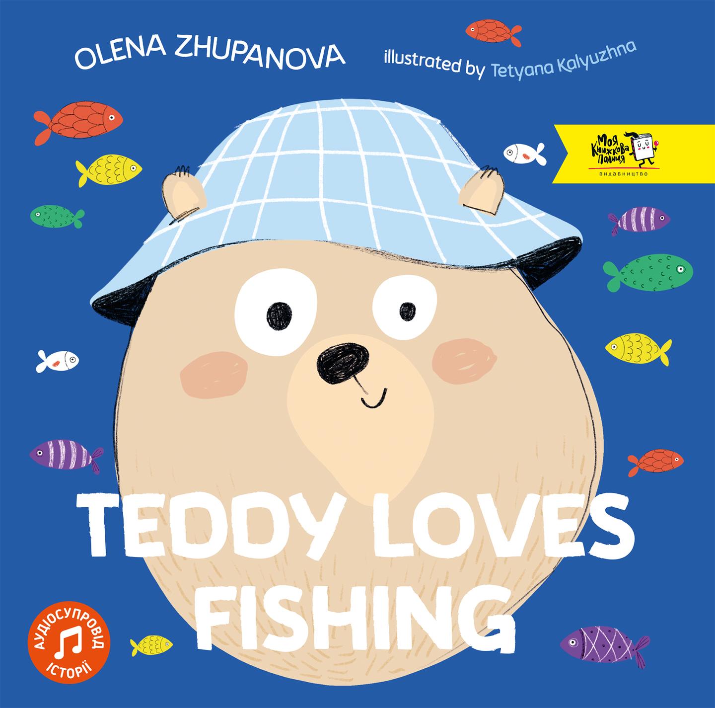 Teddy loves fishing