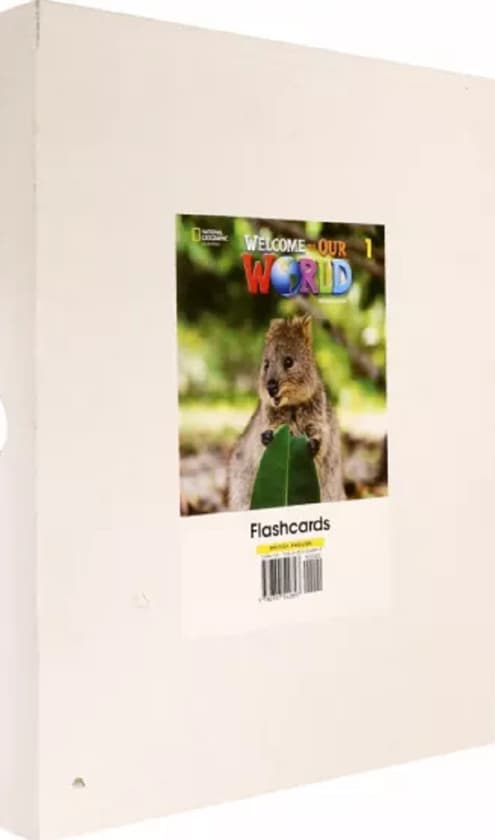 Welcome to Our World 1 (2nd Edition). Flashcards Set (Pack of 85)