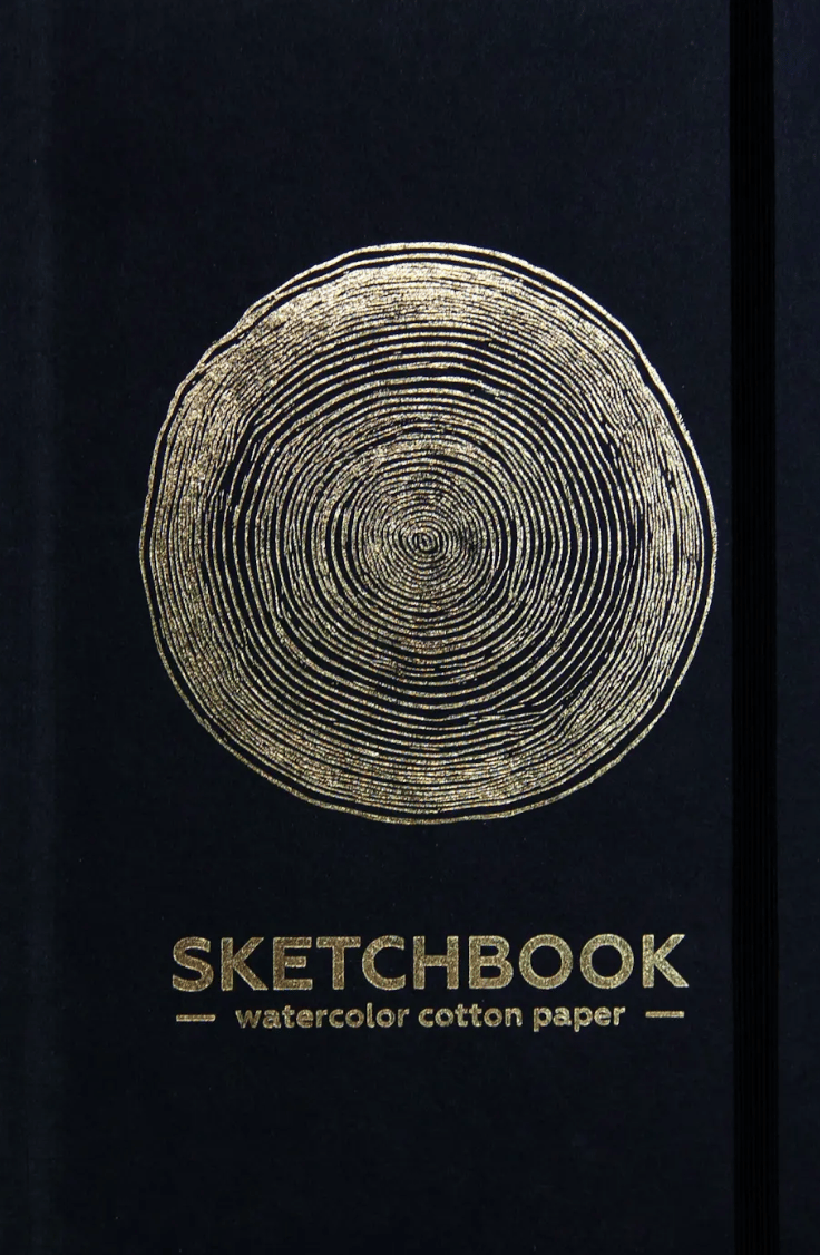 Обкладника "Скетчбук «Кільця дерева»" - 1 Фото Превью "Скетчбук «Кільця дерева»" - Фото №1