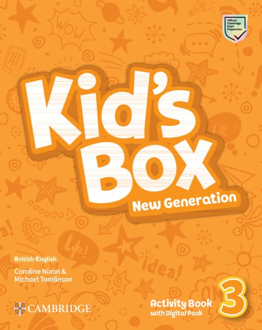 Обкладника "Kid's Box New Generation 3. Activity Book with Digital Pack" - 1 Фото Превью "Kid's Box New Generation 3. Activity Book with Digital Pack" - Фото №1