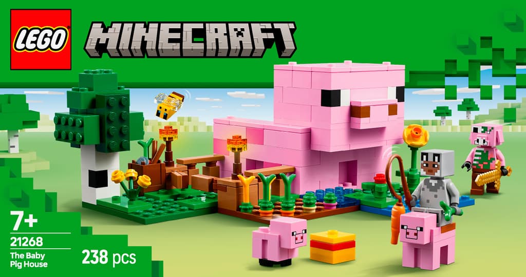 Обкладника "Конструктор LEGO Будинок для поросят" Обкладинка "Конструктор LEGO Будинок для поросят"