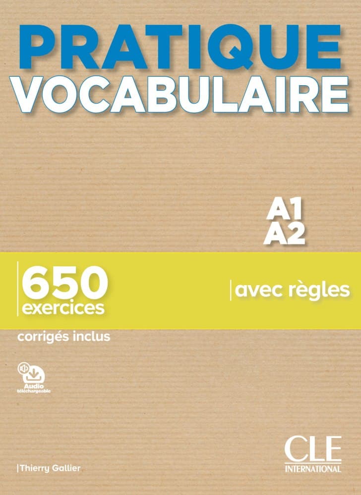 Обкладника "Pratique Vocabulaire A1/A2. Livre + corriges" - 1 Фото Превью "Pratique Vocabulaire A1/A2. Livre + corriges" - Фото №1