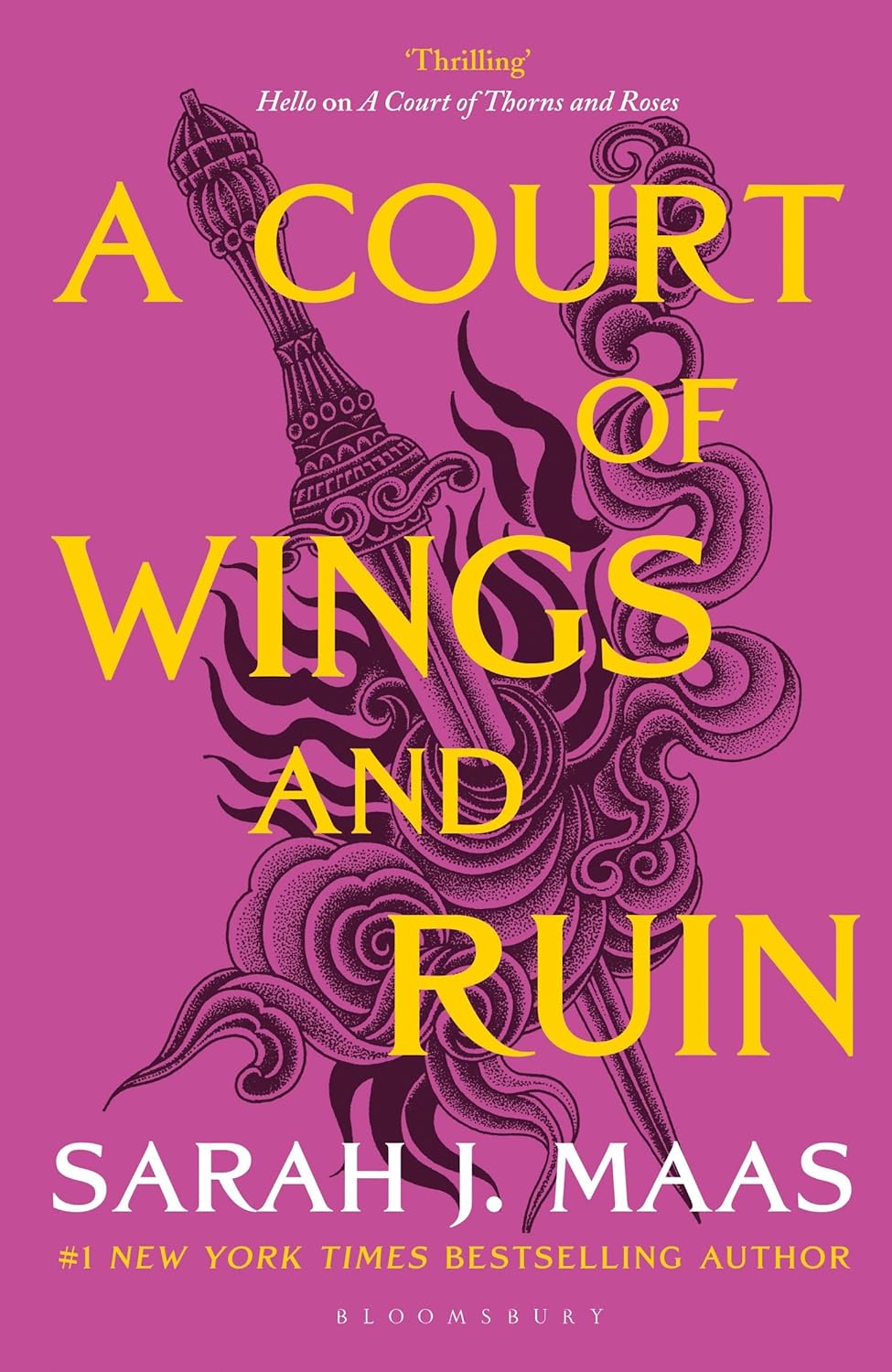 Обкладника "A Court of Wings and Ruin" Обкладинка "A Court of Wings and Ruin"